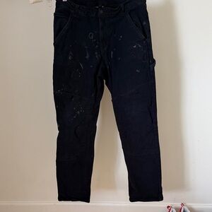 Men's Black Cargo Pants